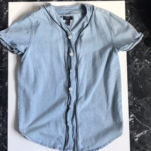 denim baseball jersey